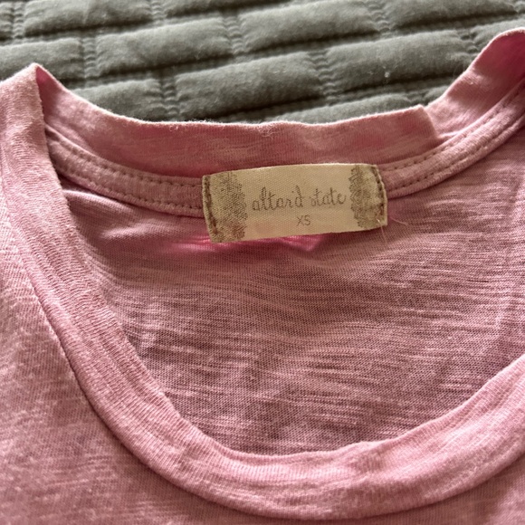 Altar'd State | Pink Ruffle Racerback Tank- Size XS - Picture 4 of 6